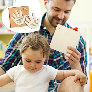 Pafu Will You Be My GodParents Tarjetas de propuesta desmontables de madera Un regalo para el padrino del recién nacido Tarjeta de petición para el bautismo - Product Image 6