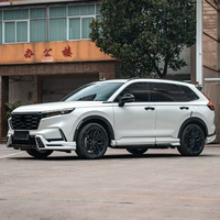 Kit de carrosserie de mise à niveau style DJ pour pare-chocs avant et lèvres arrière, kit de contour pour CR-V 2023 2024 2025, couleur noir et blanc, pièce de modification automobile