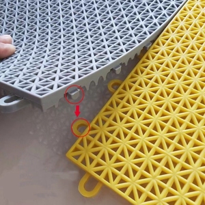 Portable Suspended Basketball Pickleball Court Floor <b>Tiles</b> Anti-slip Outdoor Sport Court PP Interlocking Flooring <b>Tiles</b> - Product Image 3