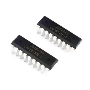 LM3915N-1 Enkapsulasi DIP18 IC Chip Komponen Elektronik Sirkuit Terpadu Mikrokontroler Asli Baru