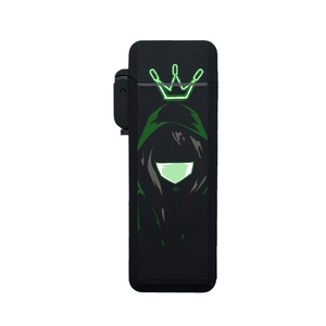 Encendedores de Antorcha de Llama Azul Potente, con Tapa Abatible, Personalizables con Logotipos, para Cigarrillos, Uso en Exteriores y Camping - Product Image 1