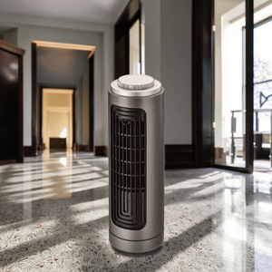 220 Volt Remote Control <b>Table</b> <b>Mini</b> Tower Fan Bladeless Motor Air Cooling Desk Bathroom Mechanical Made Air Cooling Tower Fan - Product Image 5