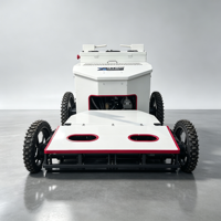 Robot laser de nivellement YUGONG, pompe à carburant 35,5 kW, capacité de production 20L-150L, nivellement de sol haute efficacité, capacité de production 4-25 m/min