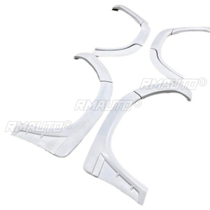 Para Toyota Land Cruiser LC200 2016-2020: Embellecedores de guardabarros, kit de carrocería para ceja de rueda, arco de rueda, extensión de guardabarros, pieza exterior. - Product Image 4