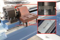 Máquina Punzonadora CNC de Torreta 300kN 32 Herramientas para Punzonado Automático y Conformado de Rodillos para Rejillas de Gabinetes, Punzonado y Conformado de Rejillas con Avellanado