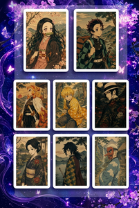 Impression d'art d'anime japonais, carte de collection, boîte mystère, jeu de table, affiches Giclée, décoration murale et de bureau, cadeau - Product Image 3