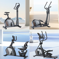 Appareil elliptique manuel pour entraînement complet du corps, avec volant d'inertie bidirectionnel magnétique interne de 6 kg, pliable, pour la maison, silencieux, cardio, cross-training