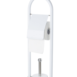 Cepillo de inodoro de acero inoxidable <span class=keywords><strong>y</strong></span> soporte de papel tisú, accesorios de baño para el hogar, <span class=keywords><strong>portarrollos</strong></span> de cepillo de limpieza - Product Image 4