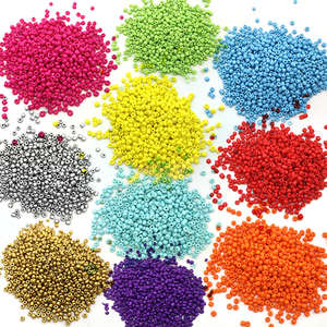 450g Perles pour bijoux, Perles Rocailles en verre, Perles Néon, Mostacilla Checa Delica 110, Perles de rocaille, Perles de verre micro-riz Santeria - Product Image 3