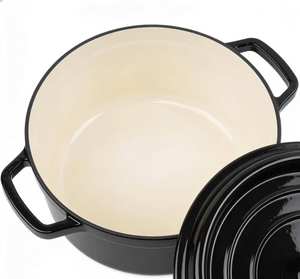 Casserole en <span class=keywords><strong>fonte</strong></span> émaillée antiadhésive multifonctionnelle de style moderne Zunck, casseroles et ensembles de cuisine pour la maison - Product Image 3