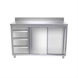 Armadietto <span class=keywords><strong>da</strong></span> <span class=keywords><strong>Lavoro</strong></span> Commerciale con Cassetti in Acciaio Inox, Fornitore di Prodotti per Hotel e Ristoranti, Attrezzatura <span class=keywords><strong>da</strong></span> <span class=keywords><strong>Cucina</strong></span> - Product Image 5