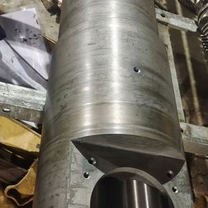 Barillet à double vis conique pour extrudeuse de PVC, de panneaux en mousse et de WPC - Pièce de machine durable pour plastique et caoutchouc - Product Image 4