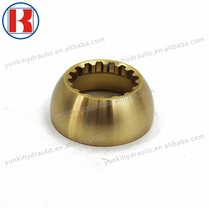 Piston de pompe à chenilles pour excavatrice YUNKI K5V80-9K0E, pièce de rechange KAWASAKI KPM pour sabot de piston KOBELCO ZX130W - Product Image 5