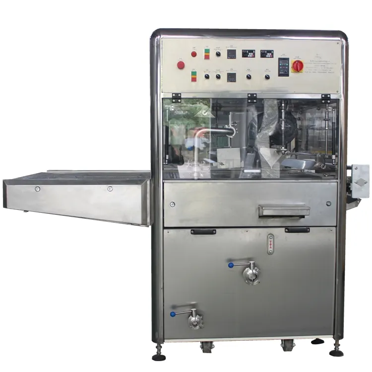 High Productivity Ice Cream Chocolate Coating Machine snickers chocolate line production full automatic