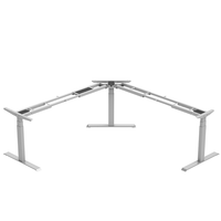 Table élévatrice pour ordinateur de coin Bureau élévateur automatique de grande hauteur Pieds de table élévatrice réglables en hauteur