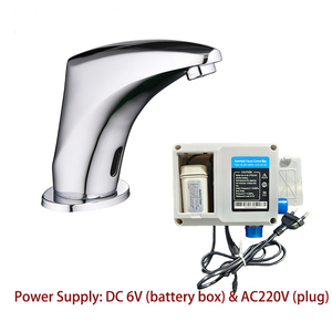 HY-122AD อ่างล้างจานในห้องน้ำแบบไม่ต้องสัมผัสเซ็นเซอร์อัตโนมัติทันสมัยก๊อกน้ำเซรามิคแบบไม่ต้องสัมผัสก๊อกน้ำอ่างล้างมือ - Product Image 3