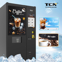 TCN Robot de café commercial chaud et glacé Distributeur automatique Kaffeeautomat Machines à café pour le bureau