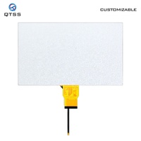 Modul Layar LCD IPS TFT 9 Inci Bentuk Persegi Panjang 1024*600 LVDS RGB MIPI dengan Papan Pengontrol Panel Sentuh, Layar Kustom