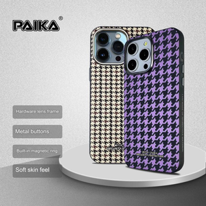 Funda Magnética de Lujo con Diseño de Pata de Gallo para <span class=keywords><strong>iPhone</strong></span> 16 15 14 13 <span class=keywords><strong>12</strong></span> Pro Max, Panel Trasero Rígido de <span class=keywords><strong>PC</strong></span>, Antigolpes, Anti-Caídas, Acabado Mate - Product Image 6