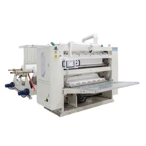 small scale facial tissue making machine interfold facial tissue paper folding machine full automatic