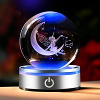 Boules de cristal K9 vierges pour gravure laser, vente en gros d'usine