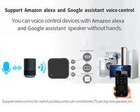 Control Remoto Universal Inteligente SLS WiFi IR RF 433/315MHz con Puerto Tipo-C para Aire Acondicionado, Compatible con Alexa