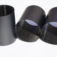 Tube creux en fibre de carbone 3K Twill, léger et haute résistance, pour canne à pêche et équipement de plein air