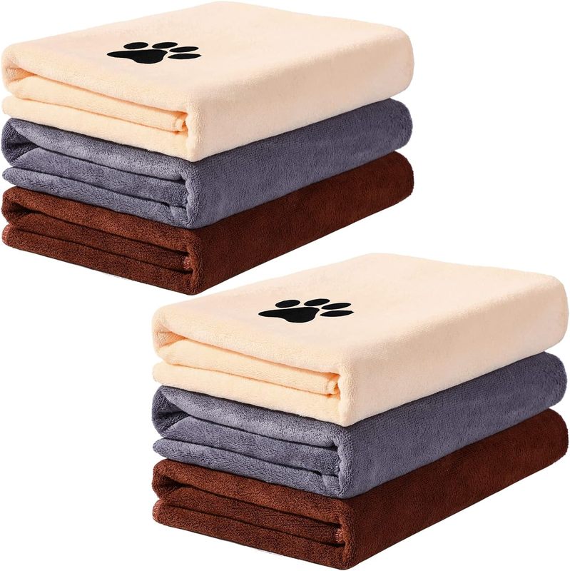 Drying Dogs Cats Pet Towels Bulk