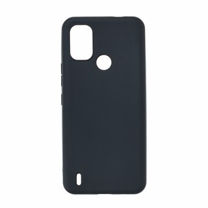 Fabricant de gros étuis en TPU mat souple givré couverture arrière étui de téléphone portable en silicone pour <span class=keywords><strong>Nokia</strong></span> <span class=keywords><strong>C21</strong></span> <span class=keywords><strong>Plus</strong></span> noir - Product Image 1