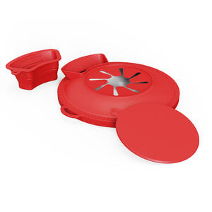 Couvre-bol en silicone pour batteur sur socle inclinable <span class=keywords><strong>KitchenAid</strong></span> 4,5-5 Qt, pour éviter les déversements, avec tasse à mesurer supplémentaire - Product Image 5