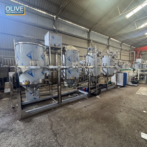 Chaîne complète 5TD de machines d'extraction et de raffinage d'huile de soja à vendre - Product Image 1