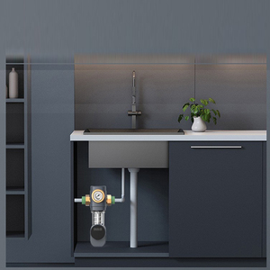 Purificateur d'eau à <span class=keywords><strong>disque</strong></span> de lavage automatique préfiltre en laiton pour toute la maison boîtier de filtres à sédiments avec vidange pour l'eau de puits - Product Image 4