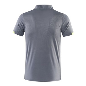T-shirt de performance rafraîchissant pour homme - Anti-rides, séchage rapide, conception à flux d'air amélioré, coupe ajustée, contrôle des odeurs pour l'entraînement et le tennis - Product Image 5