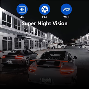 Bán Hot Chất lượng cao 4K Car DVR với GPS 30fps tầm nhìn ban đêm Dash Cam 2-inch hộp đen màn hình ghi âm cho xe - Product Image 4