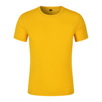 T-shirt en coton respirant à col rond et manches courtes, coupe ample, personnalisable pour événements de team building, uniformes de classe, tenues de réunion de classe