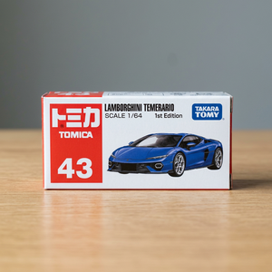 Voiture miniature Tomica Lamborghini Temerario à l'échelle 1/64, 1ère édition - Product Image 3