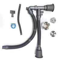 Ares Idealex Usine de Chine Prix Universel Multifonction en Acier Inoxydable 304 Évier de Cuisine à Deux Entrailles et Robinet avec Cascade