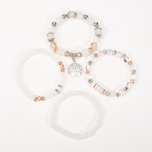Conjuntos de Pulseras de Cuentas del Árbol de la Vida, Pulseras de Cuentas de Cristal Apilables de Varias Capas, Conjuntos de Joyería de Moda Bohemia para Mujer - Product Image 3