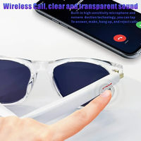 Lunettes intelligentes SENBONO E13-C, appels mains libres, musique, écouteurs, lunettes anti-lumière bleue, lunettes intelligentes sans fil BT, commande vocale