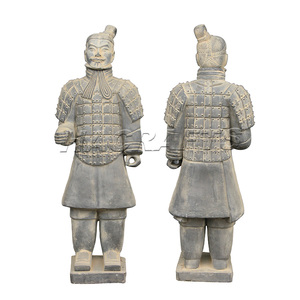 Statue de la guerre des guerriers de terracotta de Xian grandeur nature, de qualité supérieure, vente en gros d'usine, statue de jardin de la dynastie Qin - Product Image 2