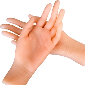 Jade Adult TPE Sex Toy Inverted <b>Hand</b> <b>Mold</b> Display Model Bendable Skeleton Finger Airplane Cup Design Masturbators Product - Product Image 1