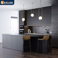 Kelen 2024 vente en gros chine rta armoire mélamine pas cher armoires de cuisine avec panier de rangement armoires de cuisine