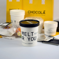 Bol en papier jetable personnalisé de 32oz avec couvercles récipients d'emballage alimentaire avec couvercles bol à soupe en papier à emporter