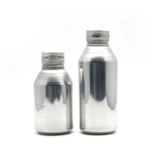 Bouteille d'eau en aluminium avec logo personnalisé, bouteilles de bière et bouteille de boisson en aluminium bon marché de haute qualité