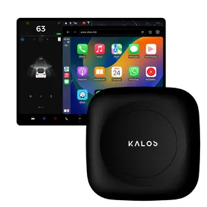 Kalosbox K1 Adapter cho Tesla mô hình x/Y/S/3(2019 năm sau phiên bản), hỗ trợ không dây Carplay, không dây Android tự động