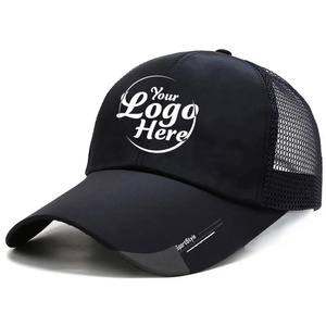 Wholesale Custom Men's Lightweight Mesh Summer Outdoor Fishing Breathable Sports <b>Baseball</b> <b>Cap</b> - Product Image 3