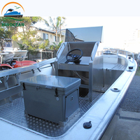 KinOcean — petite Console centrale en aluminium, 10 pieds, pour bateaux de pêche, Bass