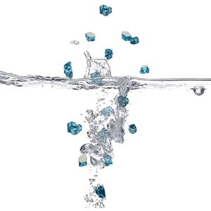 Pierres de verre de feu concassées trempées réfléchissantes bleu aqua 1/2'' pour foyer extérieur, brasero, aménagement paysager, haute brillance, approvisionnement en vrac - Product Image 6