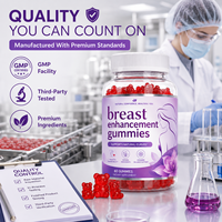 Complément alimentaire beauté quotidien à base de collagène, biotine, vitamine C et mélange d'herbes, gommes pour l'amélioration mammaire