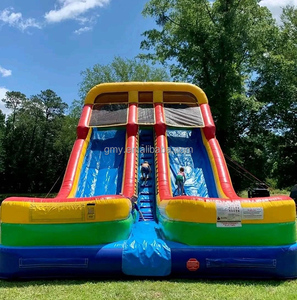 Toboggan gonflable double ligne toboggan gonflable pour <span class=keywords><strong>piscine</strong></span> commerciale toboggan gonflable pour la <span class=keywords><strong>location</strong></span> estivale - Product Image 4